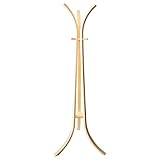 【日祝お届不可・時間指定不可】曲げ木コートハンガー　ナチュラル 【アウトレット】 木製コートハンガー 玄関ハンガー コートハンガー ハンガーラック デザインハンガー スリムハンガー コートツリー 玄関 リビング