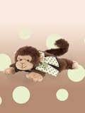 8インチ、Softest Baby Giggles Plush Monkey Rattle