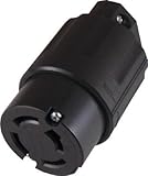 アメリカン電機 引掛形 ナイロンコネクタボディ 接地3P20A250V 4224N