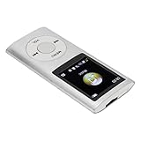 MP3 プレーヤー、ウォークマン MP3 プレーヤー 音楽プレーヤー 多機能ロスレスサウンド スリム 1.8 インチ LCD スクリーン MP3 プレーヤー ポータブル MP3 音楽プレーヤー (銀)