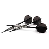 CUESOUL DAZZLING、20gフロストサーフェスバレル、90％タングステンダーツセットSoft tip Darts（DZR0220）