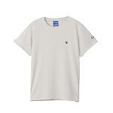 [チャンピオン] 半袖Tシャツ ドライメッシュジャージ 防菌防臭 速乾 UVカット ラバープリント ショートスリーブTシャツ ウィメンズスポーツ CW-CS350Z ベージュ