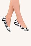 Banned Apparel - Black Ribcage Ballerina Everyday Flats 6
