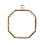 ディーエムシー(DMC) ウッド調フレーム 八角形 内径12.5cm OC-1