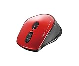 BUFFALO 静音5ボタン Bluetooth5.0 切替機能付 マウス レッド BSMBB540RD