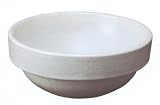信楽焼陶器 白マット手洗鉢 埋込 チタンマット釉 径27cm MA514