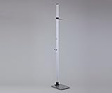 8-2091-01金属身長計［シルバーワイド］ＹＳ１０１－Ｓ成人２ｍ