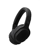 ag WHP01K MK2 aptX HD対応 Bluetooth ANCイズキャンセリング機能 ワイヤレスヘッドホン 35時間再生 マイク付き Black