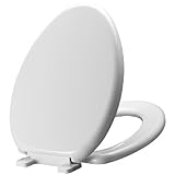 Mirabelle mirtssc200細長いslow-close Toilet Seat with Lid、 MIRTSSC200BS