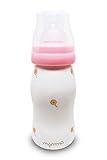 MOMMA 完全ハンドメイドの 環境に優しい セラミック哺乳瓶 (320ml) (ピンク, Pink)
