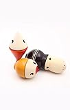 Caravan Handcrafted Wooden Mix and Match Creative Assembly Animal Puzzle Toy in Natural Ivory Wood- 
