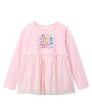 [ニッセン] Tシャツ・カットソー 【キミとアイドルプリキュア 】 柄チュール使いTシャツ（女の子） ピンク 110