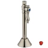 Kingston Brass CC83258 Vintage Straight Stop, 6-3/4-Inch, Satin Nickel [並行輸入品]