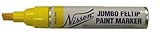 Nissen FPYEJ Jumbo Feltip Paint Marker, Yellow (Pack of 6) [並行輸入品]