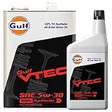 ガルフ/Gulf エンジンオイル ヴイテック/VTEC 5W-30 1L×6缶