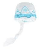 GEMVIE ベビー帽子 ニット帽 赤ちゃん かわいい 人気 ボンボン ニットキャップ 耳あて付き 防寒 お姫様 秋冬 男女兼用 子供 撮影ハット ウイング L ホワイト2