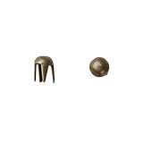 1003 Pearl Nailhead, Size 10, Solid Brass, Colonial Gold Finish, 3000 pieces per pack [並行輸入品]