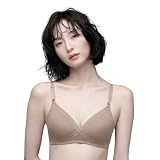 ブラジャー ノンワイヤー クロスメッシュ 通気性 軽やかな着用感