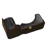 【Faygtni】SONY対応 α7C Ⅱ対応 ケース ソニー対応 A7C2対応 カバー PUレザー ILCE-7CM2対応 カメラボディーケース 電池交換便利 三脚対応可能 耐衝撃 軽量 4色オプション ブラック