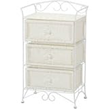 萩原 アイアンシリーズ　ランドリー（ホワイト）　RAN-5203WH【大型商品につき代引不可・時間指定不可・返品不可】 101333300