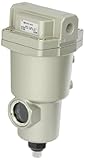 SMC AMD250C-N02 Micro Mist Separator Compressed Air Filter, Manual Drain, 0.01 micron, 1/4 NPT by SM