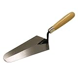 Kraft Tool HC443 Hi-Craft Carbon Steel Gauging Trowel with Wood Handle, 7 x 3-1/2-Inch [並行輸入品]