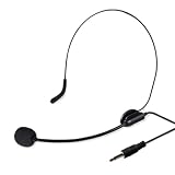 Alvoxcon TG1/TG3/UM3シリーズ送信機対応 有線ヘッドセットマイク 3.5mmプラグ アクセサリー 1個入り M04