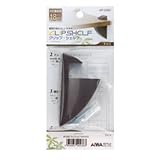 アイワ金属 クリップシェルフ 18mm チョコ(1箱・6個価格) AP-036C