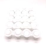 Happy Spring 水耕栽培 鉢 スポンジ セット キット (PE1B 20個白)