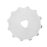 asiproper ロータリーカッター ブレード ステッチ パッチワーク ホブ 裁断 ユニバーサル レザー ファブリック カット 45mm ツール アクセサリー ロータリーカッターブレード 手芸 紙 