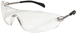 Crews S2210 Blackjack Elite Safety Glasses with Chrome Metal Temple and Clear Lens [並行輸入品]