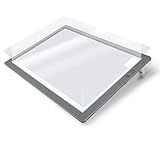 日本製 トライテックのトレース台 トレビュアー LED A3 薄型 8mm 7段階調光可 保護シート付 A3-500-01