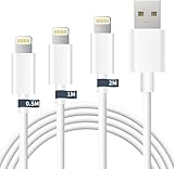 ライトニングケーブル 0.5M/1M/2M 3本セット 充電器 ケーブル ケーブル アイフォン充電ケーブル 2.4A急速充電 USB同期 高速データ転送 断線防止 超高耐久