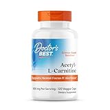 海外直送品 Doctors Best Best Acetyl L-carnitine, 120 caps 500 mg