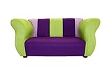 KEET Fancy Kid's Sofa, Purple/Green [並行輸入品]