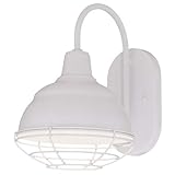 Millennium Lighting RWHWB8-WH 1-Light Outdoor Wall Light with White Finish [並行輸入品]