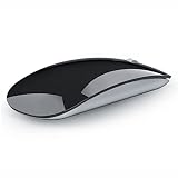 AmeToNana 雨七 ワイヤレスマウス Bluetooth Mouse 静音マウス 薄型2.3cm 指紋防止 ミニマリズム 充電式 省エネルギー Windows/Mac/Android/Surface/iPad OS/ブルートゥース 対応 TELEC認証取得済み 日本語取扱説明書 黑