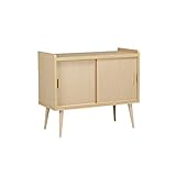 arne リビング キャビネット ロータイプ 完成品 aster 90Lキャビ ナチュラル