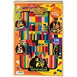 T.S. Shure ArchiQuest Master Builder Wooden Building Blocks Set (136-Piece)