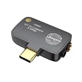 【おすすめ】Audirect ATOM4 ポータブルヘッドホンアンプ ハイレゾ対応/高性能DAC内蔵/4.4mm・3.5mm出力対応 バランス出力付きUSB C OTG 32bit/768kHz DSD512 USB DAC(ブラック)