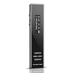 YEMENREN 8GB ボイスレコーダー ICレコーダー 録音機 (内蔵スピーカー 高音質 1年保証&日本語説明書付き)