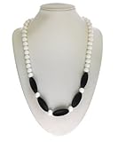 Silli Me Starbursts - 21" Shorter-Length Teething or Dress-Up Necklace Starfruit Shaped Beads for Ba