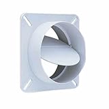 Deflecto Plastic Dra' Blocker, 4", White, (BD04) [並行輸入品]
