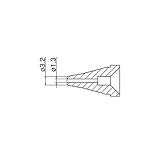 AU62075 ノズル/1.3MM