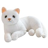 猫のぬいぐるみ シミュレーション猫のぬいぐるみ リアルな子猫のぬいぐるみ 柔らかい子猫のぬいぐるみ かわいい猫の人形モデルソフトぬいぐるみ装飾品子供向けぬいぐるみギフト 可愛く癒しネコ ぬいぐるみ猫好きな人 [30CM]