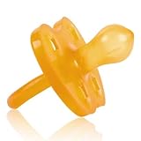 デンマーク HEVEA ヒーヴィア 天然ゴムおしゃぶり ラウンド型 0～3ヶ月‐CROWN