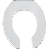 Church 397CT 000 Round Open Front Toilet Seat, White [並行輸入品]