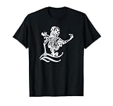 ダーツスケルトン ダーツプレイヤー Tシャツ