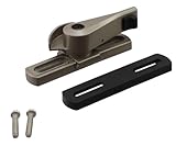 日中製作所 かんたん取替クレセント 万能型クレセント シルバー色 L型