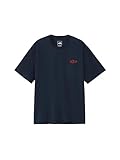 [ザ・ノース・フェイス] 半袖 カットソー Tシャツ S/S FD Flower Logo Tee アーバンネイビー L